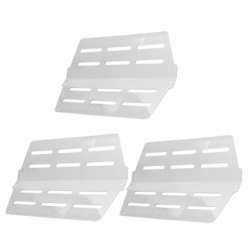 Stainless Steel BBQ Heat Tent 3 Pack 1