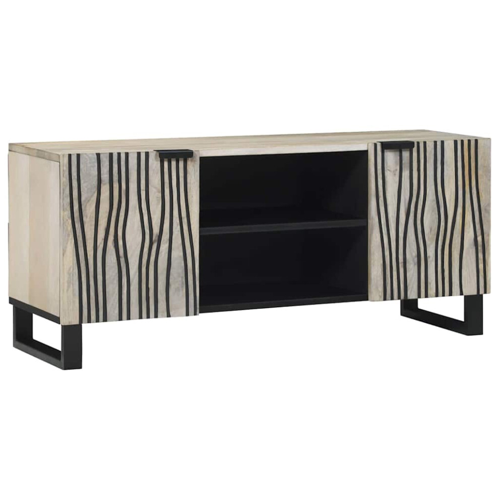 Vidaxl Tv Units 105 X 33 X 46 Cm Engineered Wood White
