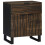 VidaXL vidaXL Bedside Cabinet Walnut 50 x 33 x 60 cm Solid Acacia wood 1