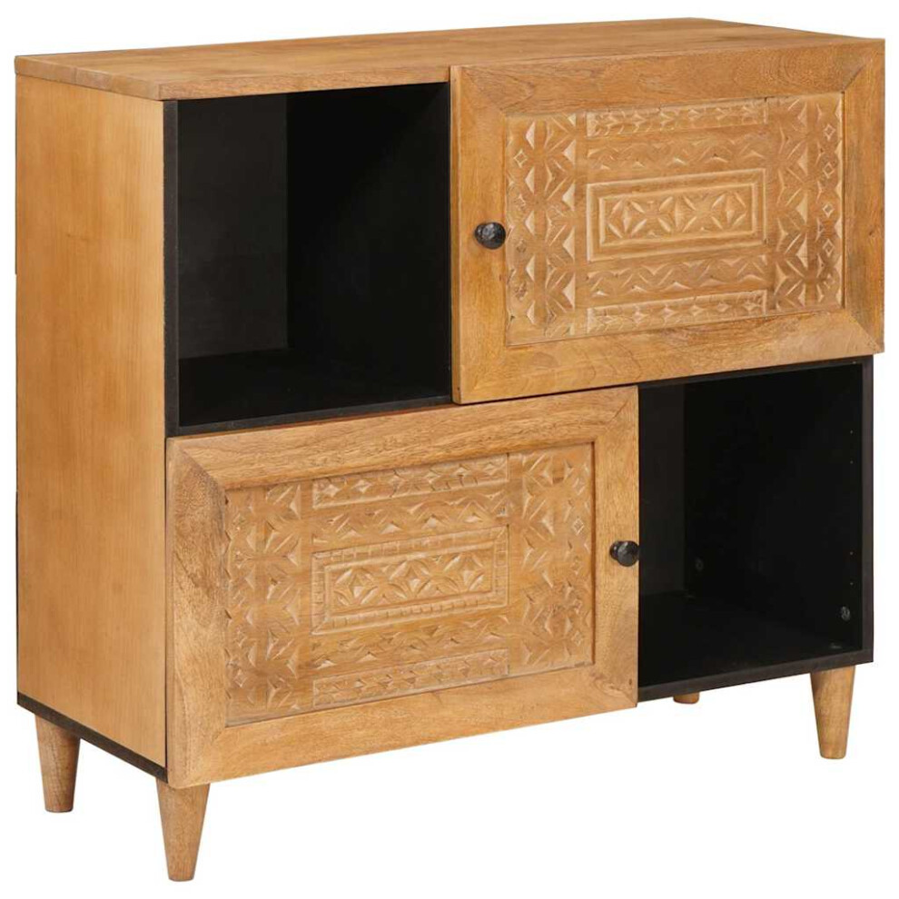 Vidaxl Sideboard Light Brown 33.5 X 80 X 75 Cm