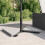 VidaXL vidaXL Umbrella Weight Plates 2 pcs Grey Granite Triangular 14 kg 3