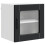 VidaXL vidaXL Dishwasher Panel 2 pcs Black 40 x 31 x 40 cm Engineered Wood 5