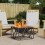 VidaXL vidaXL Fire Pit Black 50 x 50 x 35 cm Steel 1
