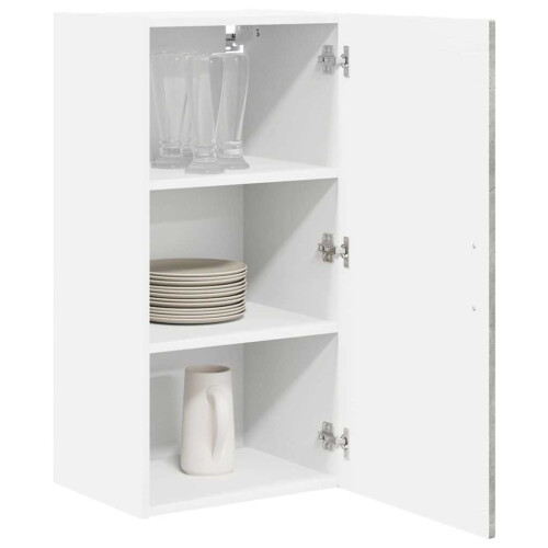 VidaXL vidaXL Dishwasher Panel Concrete Grey 40 x 31 x 80 cm Engineered Wood 2
