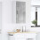 VidaXL vidaXL Dishwasher Panel Concrete Grey 40 x 31 x 80 cm Engineered Wood 4
