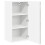 VidaXL vidaXL Dishwasher Panel Concrete Grey 40 x 31 x 80 cm Engineered Wood 5