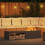 VidaXL vidaXL Fire Pit Black 160 x 45 x 35 cm Steel 4