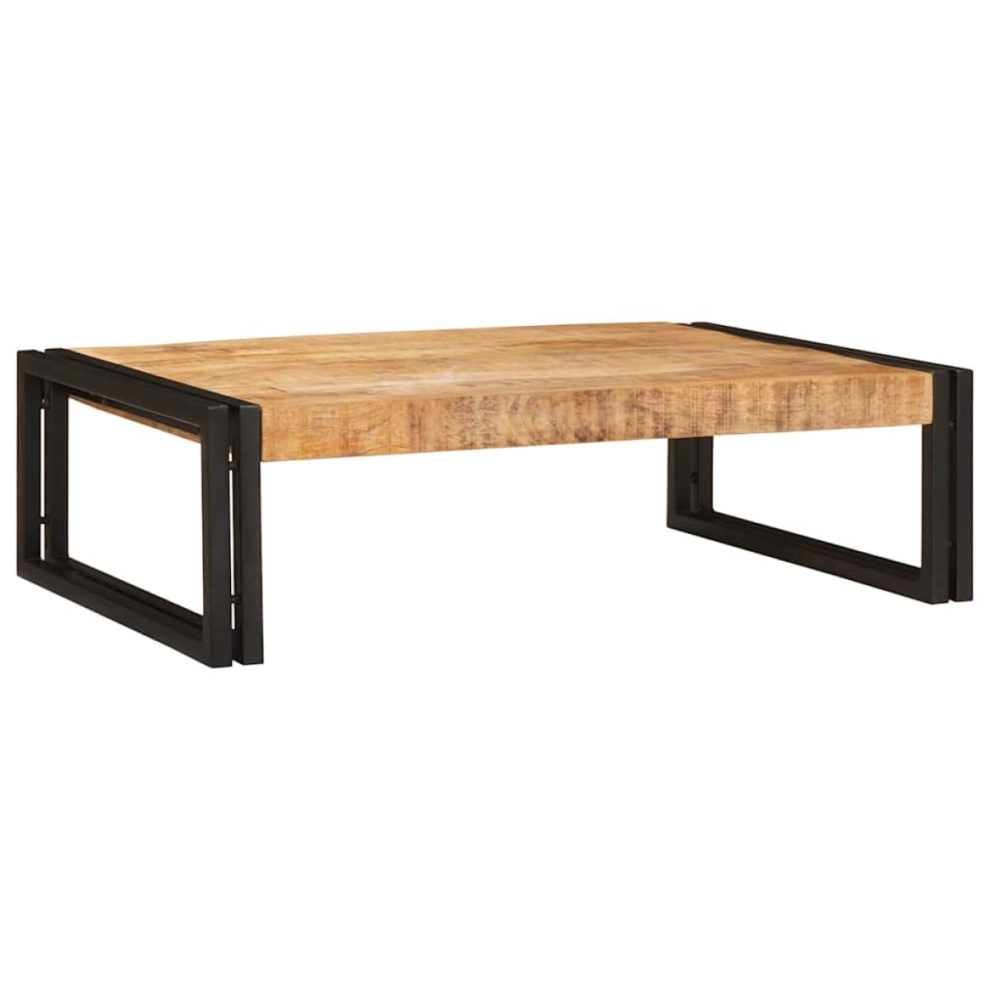 Vidaxl Bathroom Shelf Brown 80 X 50 X 23 Cm Soild Rough Mango Wood