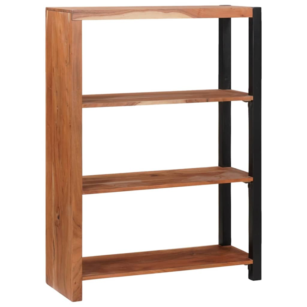 Vidaxl Bookshelf 80 X 30 X 110 Cm Solid Acacia Wood Brown