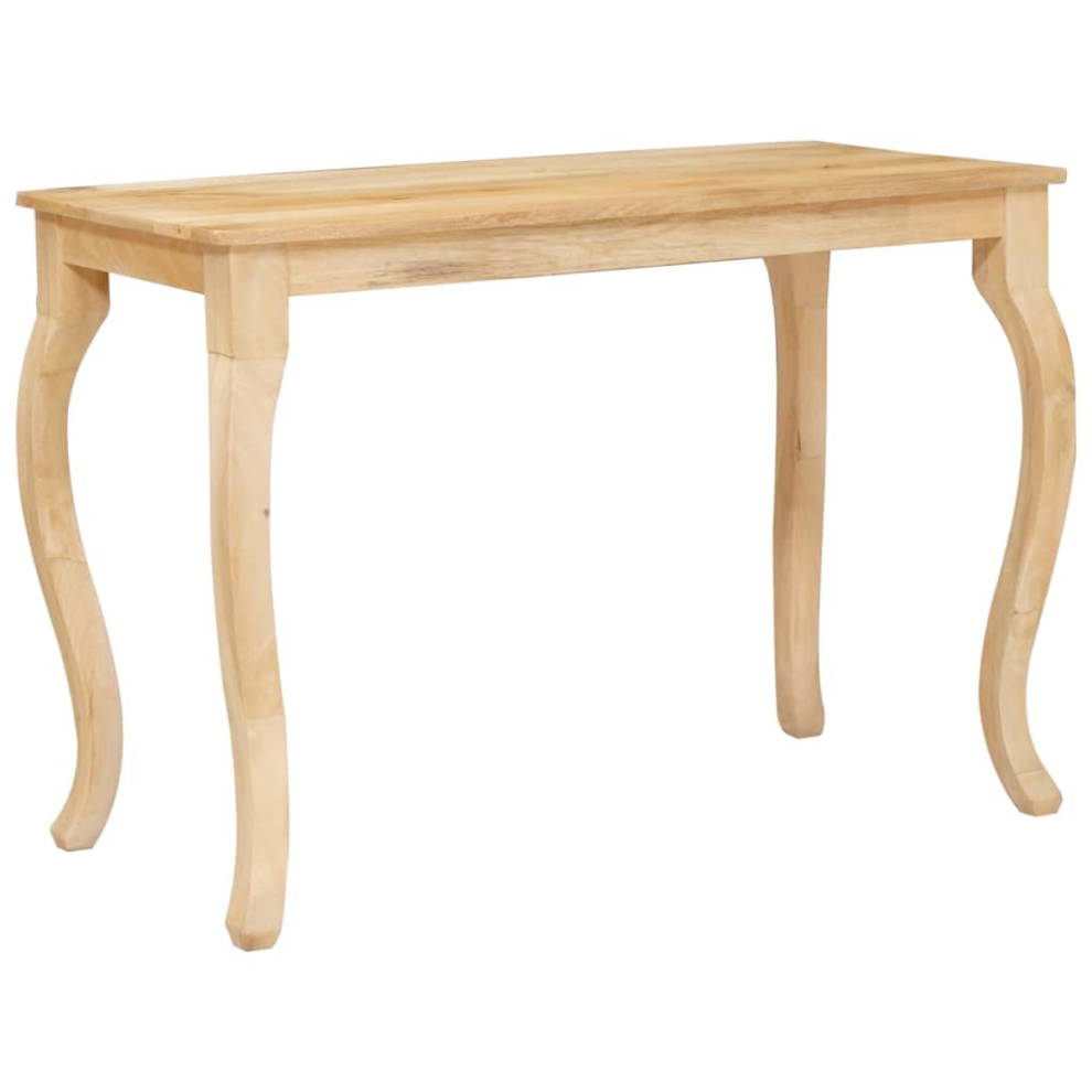 Vidaxl Coffee Table 110 X 55 X 77 Cm Solid Mango Wood Brown