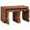 VidaXL vidaXL Nesting Table 3 pcs Brown Solid Reclaim Wood 1
