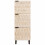 VidaXL vidaXL Highboard White Wash Finish 40 x 33 x 110 cm Solid Mango Wood 3