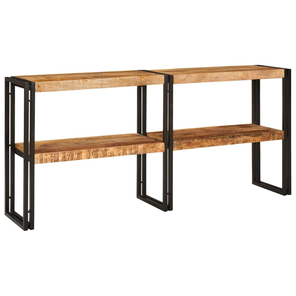 Vidaxl Console Table 160 X 33 X 75 Cm Solid Mango Wood Brown