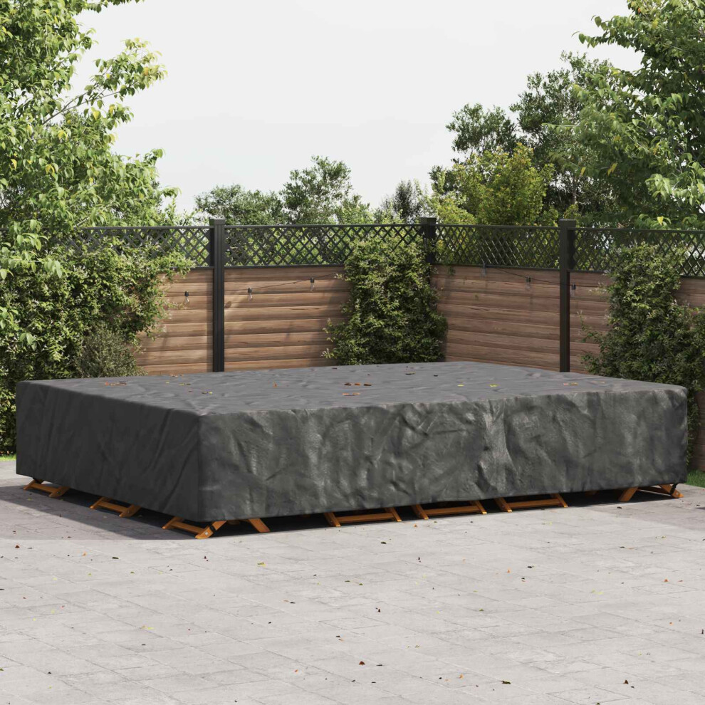 Vidaxl Furniture Cover Plain 350 X 260 X 90 Cm 210D Black