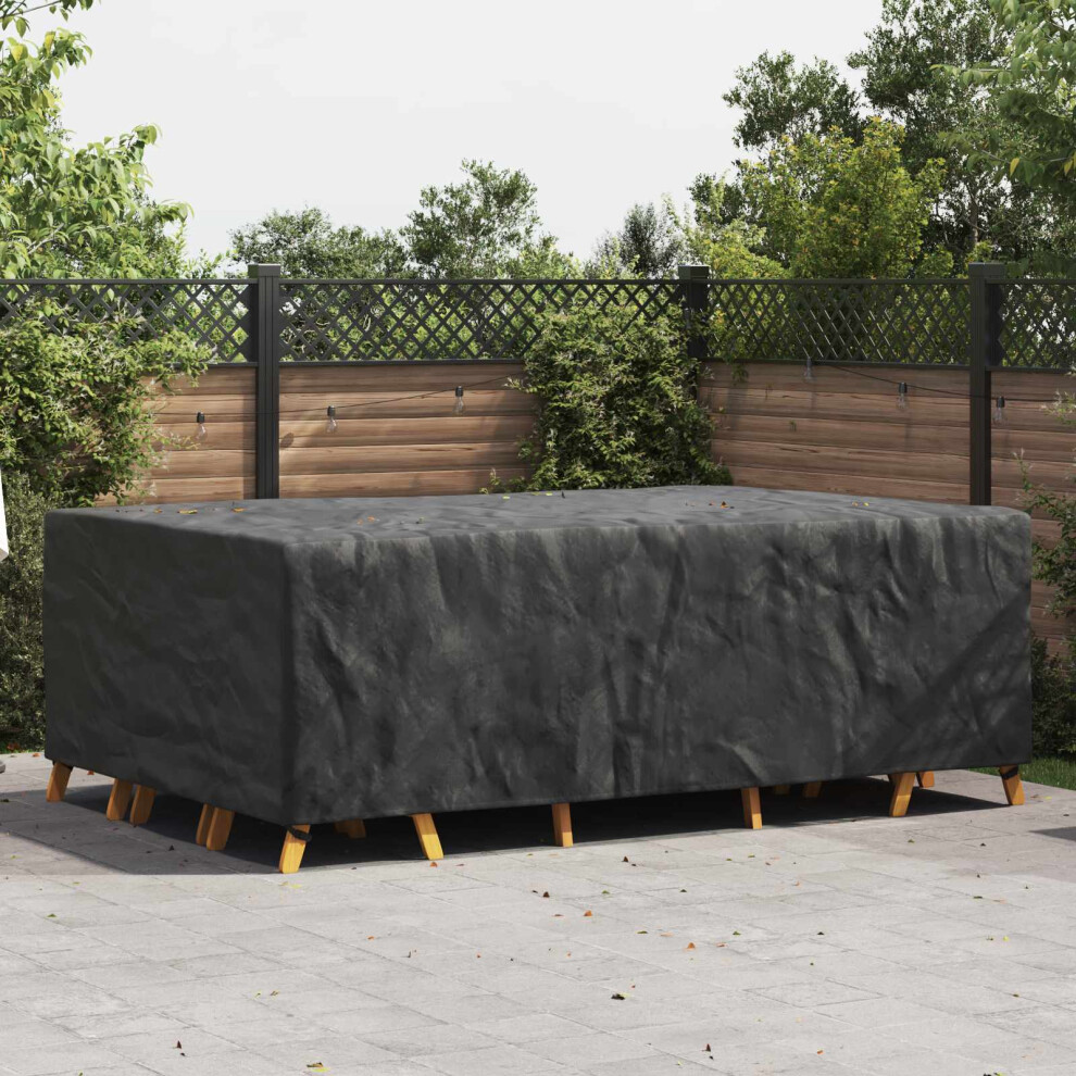 Vidaxl Furniture Cover Plain 300 X 200 X 90 Cm 210D Black