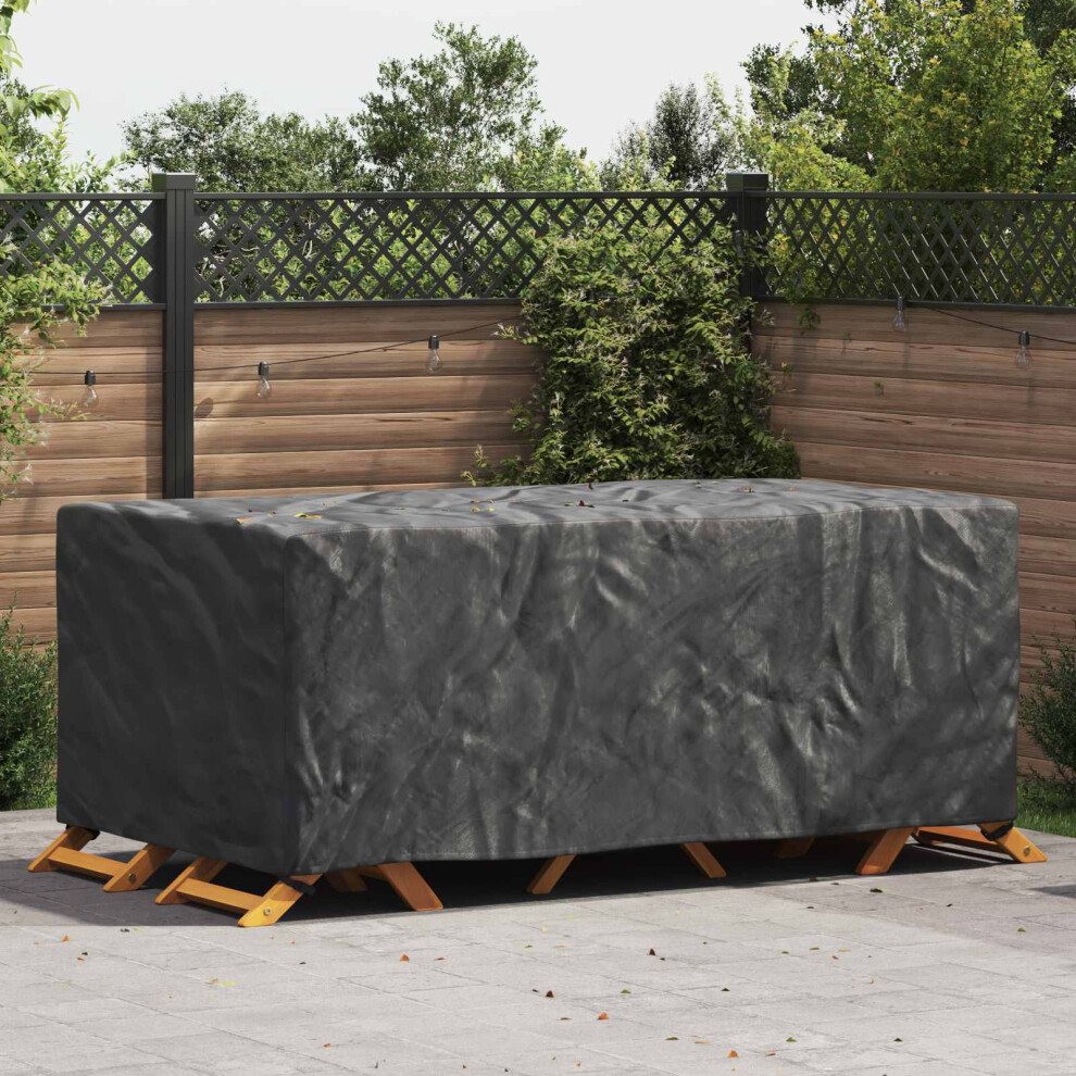 Vidaxl Furniture Cover Plain 240 X 140 X 90 Cm 210D Black