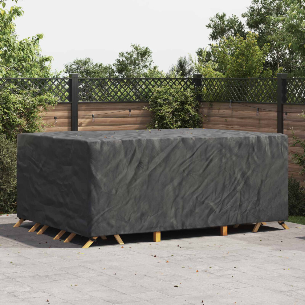 Vidaxl Furniture Cover Plain 270 X 180 X 90 Cm 210D Black