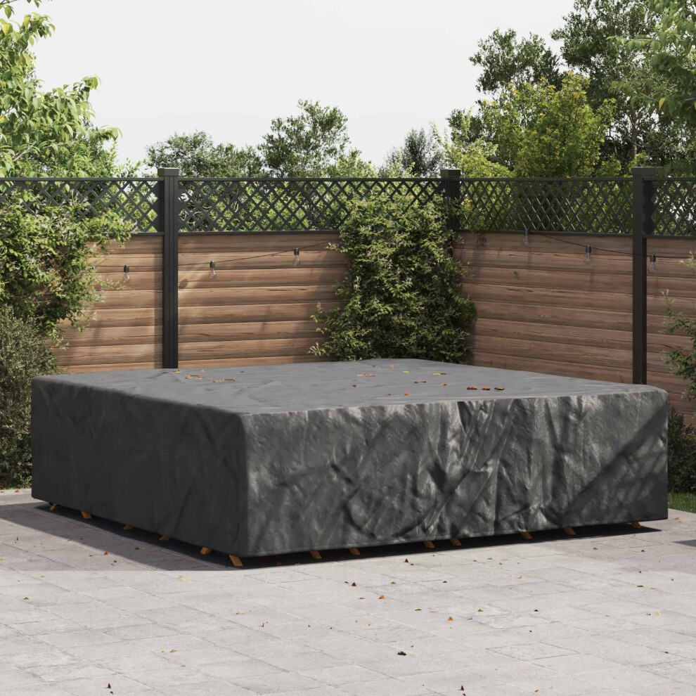 Vidaxl Furniture Cover Plain 260 X 260 X 70 Cm 600D Black