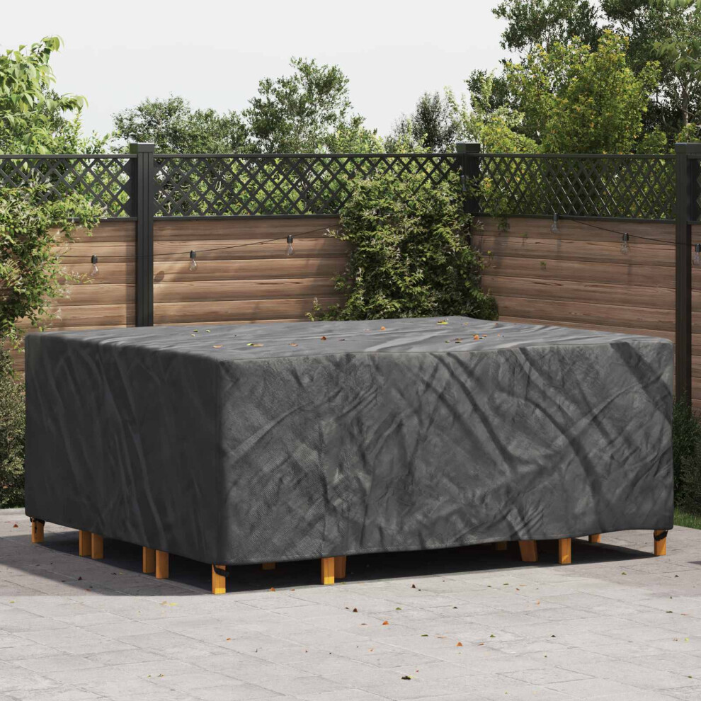Vidaxl Furniture Cover Plain 250 X 210 X 70 Cm 600D Black