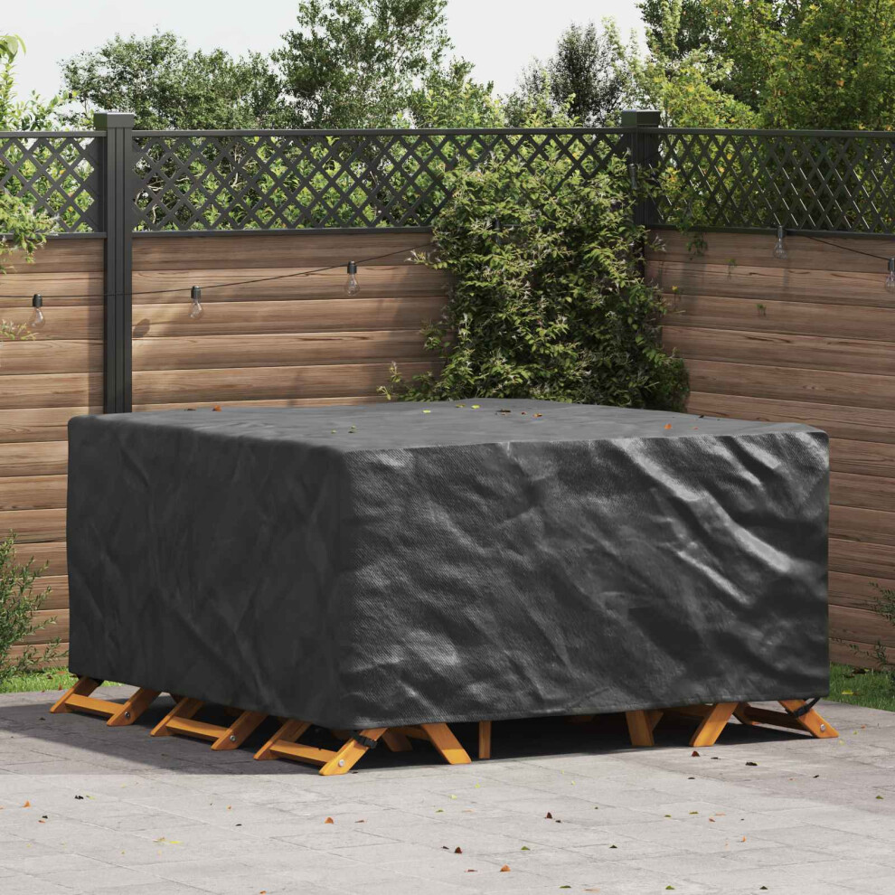 Vidaxl Furniture Cover Plain 180 X 190 X 85 Cm 210D Black