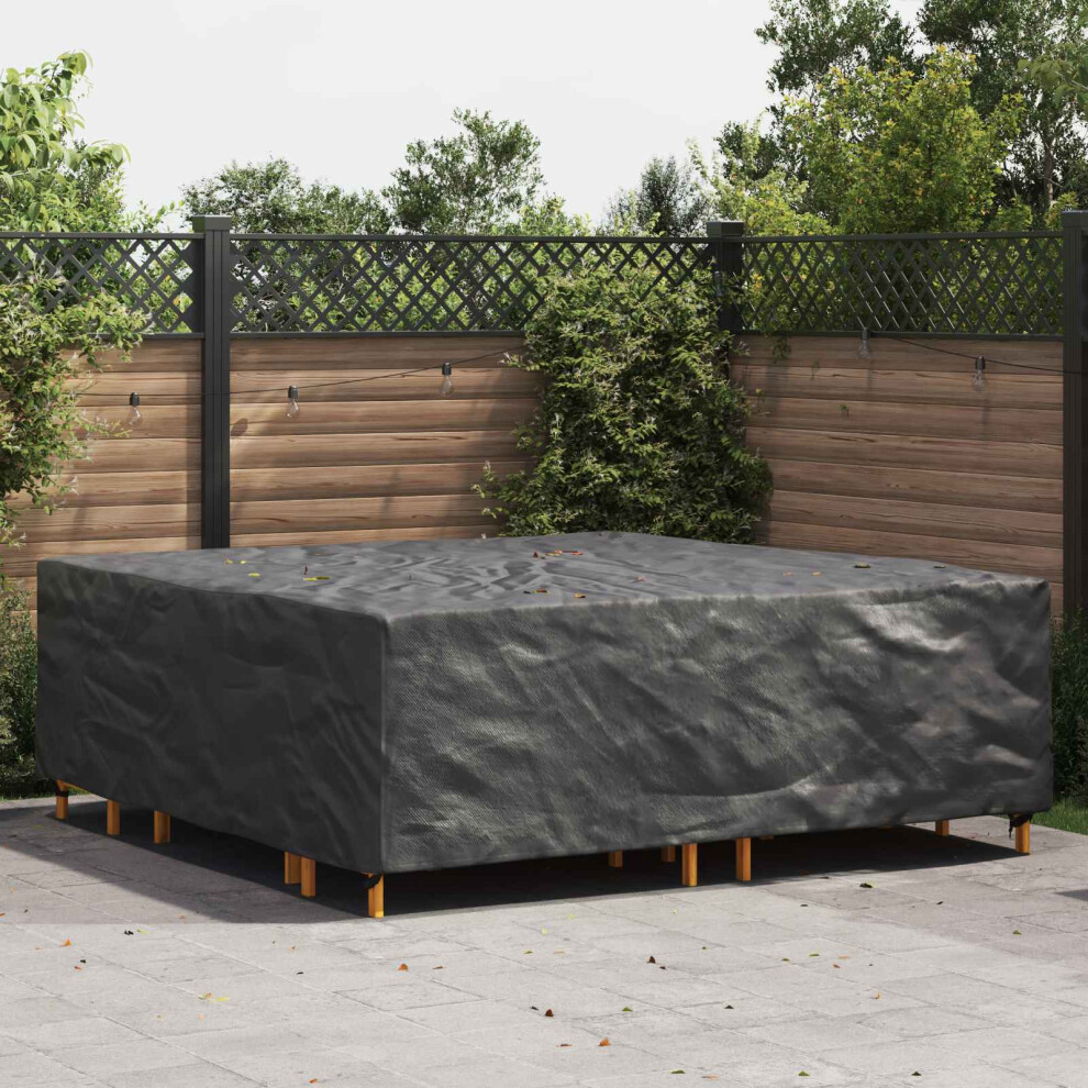Vidaxl Furniture Cover Plain 235 X 235 X 70 Cm 420D Black
