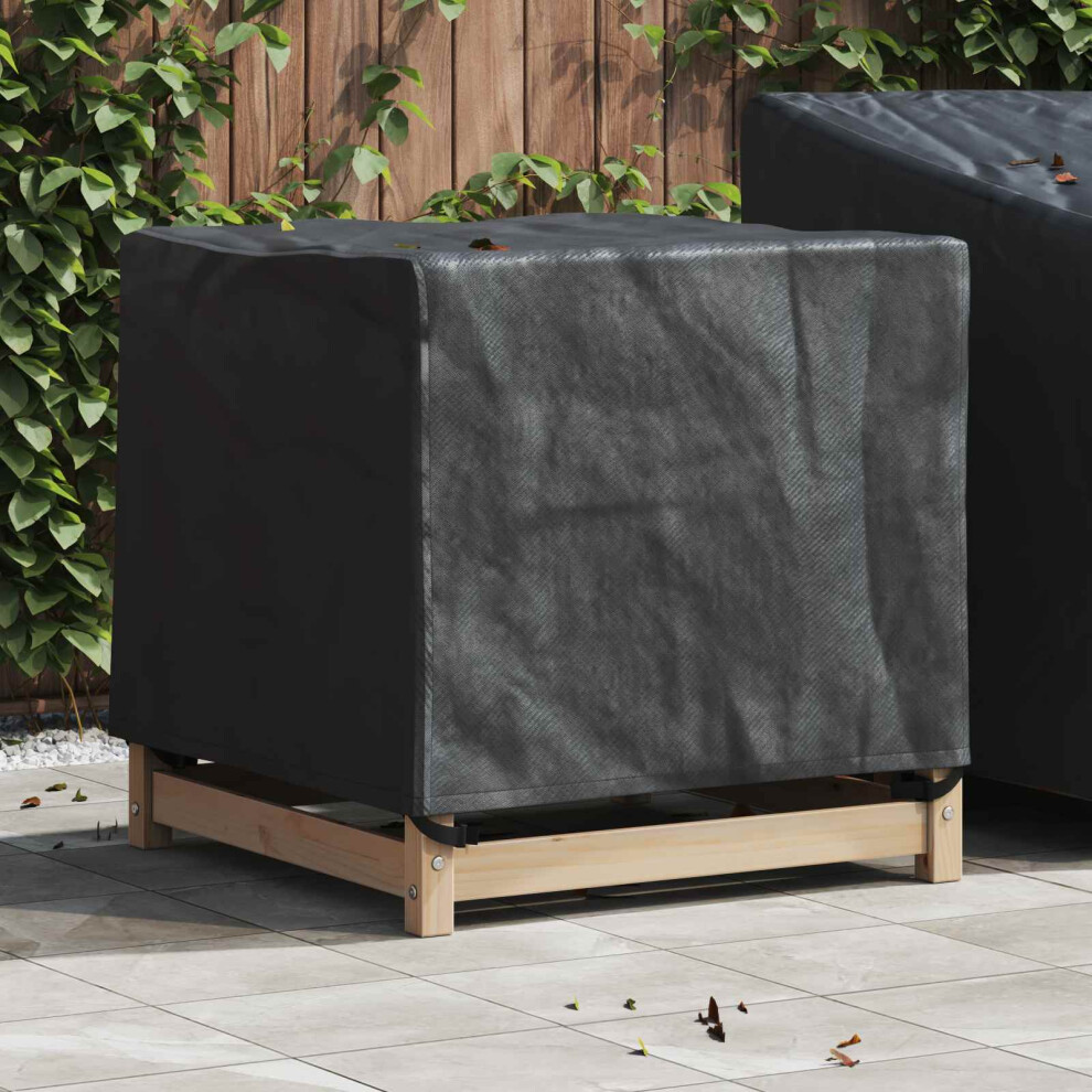 Vidaxl Furniture Cover Black 64 X 64 X 65 Cm 210D Oxford Fbric