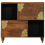 VidaXL vidaXL Sideboard with Shelf Brown 80 x 33 x 75 cm Solid Mango Wood 3