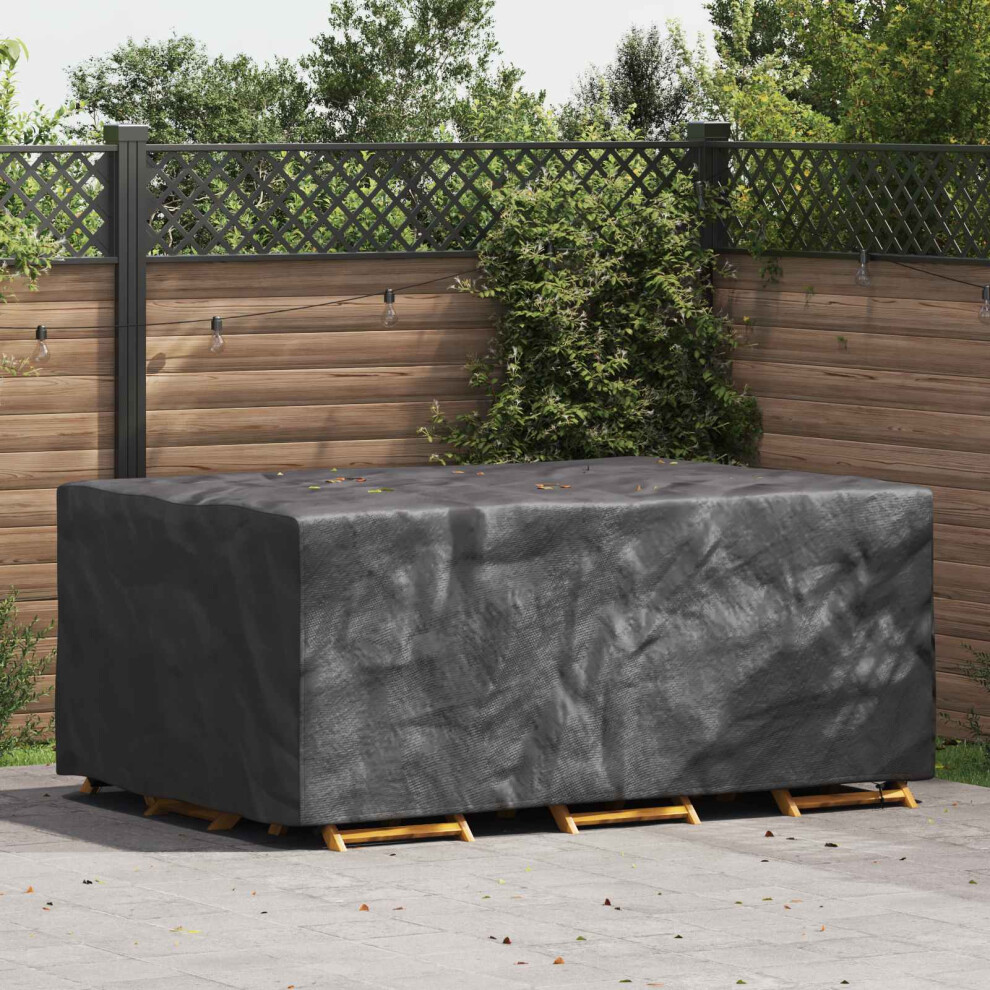 Vidaxl Furniture Cover Plain 230 X 165 X 80 Cm 210D Black