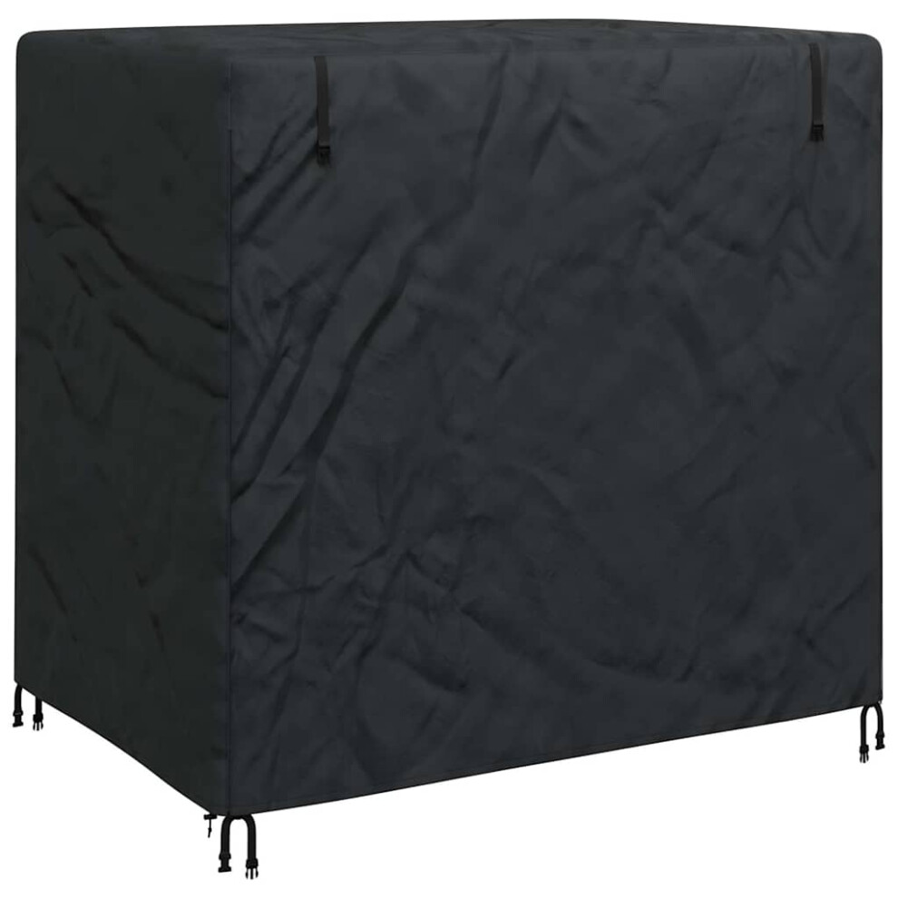 Vidaxl Outdoor Swing Cover Black 175 X 125 X 180 Cm 210D Oxford Fabric