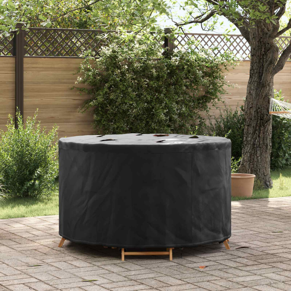 Vidaxl Furniture Cover Black 102 X 102 X 71 Cm 210D Oxford Fbric