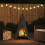 VidaXL vidaXL Fire Pit Black 58 x 40 x 100 cm Steel 4