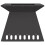 VidaXL vidaXL Fire Pit Black 48 x 48 x 40 cm Steel 5