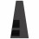 VidaXL vidaXL Fire Pit Black 50 x 50 x 100 cm Steel 5