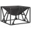 VidaXL vidaXL Fire Pit Black 50 x 50 x 35 cm Steel 2