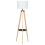 Beliani Floor Lamp BLUFF Pine Wood White 1
