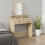 VidaXL vidaXL Dressing Table Brown 79 x 41 x 140 cm Engineered Wood 1