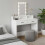 VidaXL vidaXL Dressing Table White 100 x 41 x 140 cm Engineered Wood 1