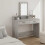 VidaXL vidaXL Dressing Table Grey 100 x 41 x 140 cm Engineered Wood 1