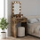 VidaXL vidaXL Dressing Table Brown 50 x 41 x 140 cm Engineered Wood 1