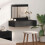 VidaXL vidaXL Dressing Table Black 83 x 40 x 70 cm Engineered Wood 1