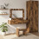VidaXL vidaXL Dressing Table Brown 100 x 40 x 70 cm Engineered Wood 1