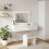 VidaXL vidaXL Dressing Table White 100 x 40 x 70 cm Engineered Wood 1