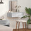 VidaXL vidaXL Dressing Table with Drawer Grey 60 x 40 x 70 cm Engineered Wood 1