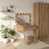 VidaXL vidaXL Dressing Table Brown 100 x 40 x 70 cm Engineered Wood 1