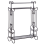 Beliani Towel Stand GLADIS Metal Black 1