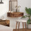 VidaXL vidaXL Dressing Table Brown 60 x 40 x 70 cm Engineered Wood 1