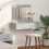 VidaXL vidaXL Dressing Table with Drawer Grey 83 x 40 x 70 cm Engineered Wood 1