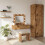 VidaXL vidaXL Dressing Table Brown 83 x 40 x 70 cm Engineered Wood 1