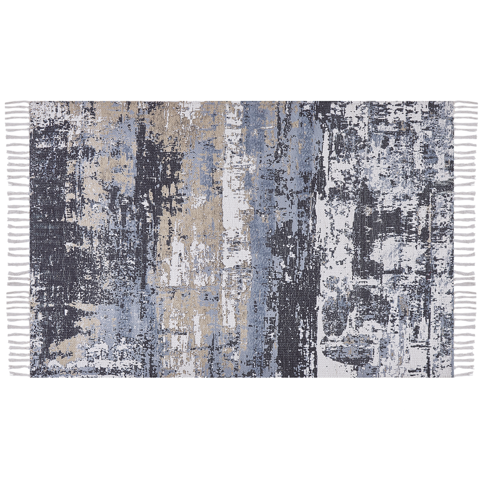 Beliani Rug Konakli Beige 140 X 200 Cm