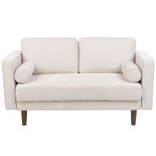 Sofa 2 Seater NURMO Fabric Light Beige
